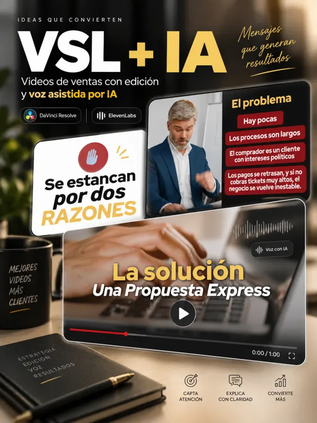 Portada del proyecto VSL con inteligencia artificial